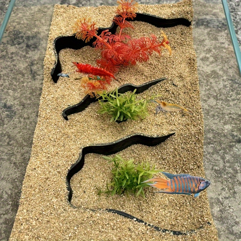 Aquarium Fish Zone - 3-delige Aquariumisolatiemuur | Creëer Een Avonturenzone
