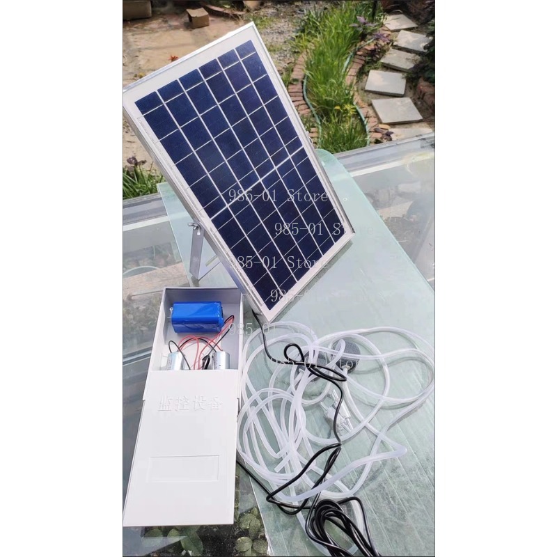 Aquarium Fish Care - 20W Solar Waterpomp Circulerende Visvijver Filter