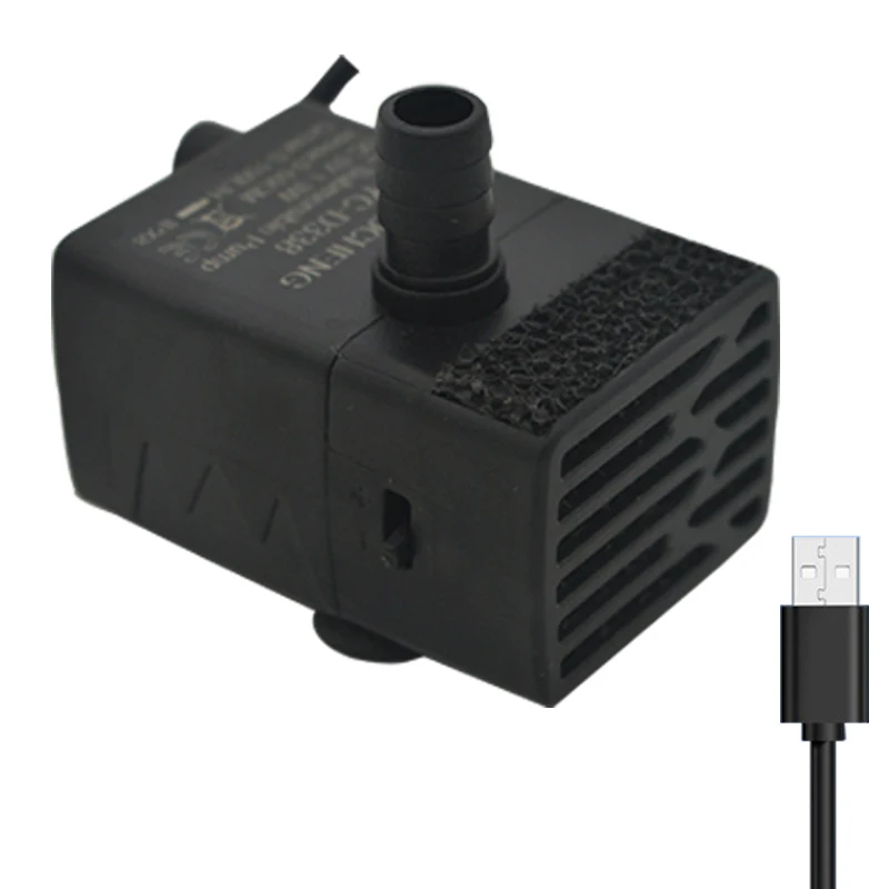 Aquarium Fish Care - USB Aquarium Dompelpomp, 5V 5W Mini