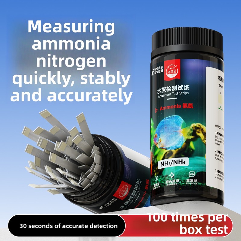 Aquarium Test Kit - 8-in-1 Aquarium Teststrips - Snelle en