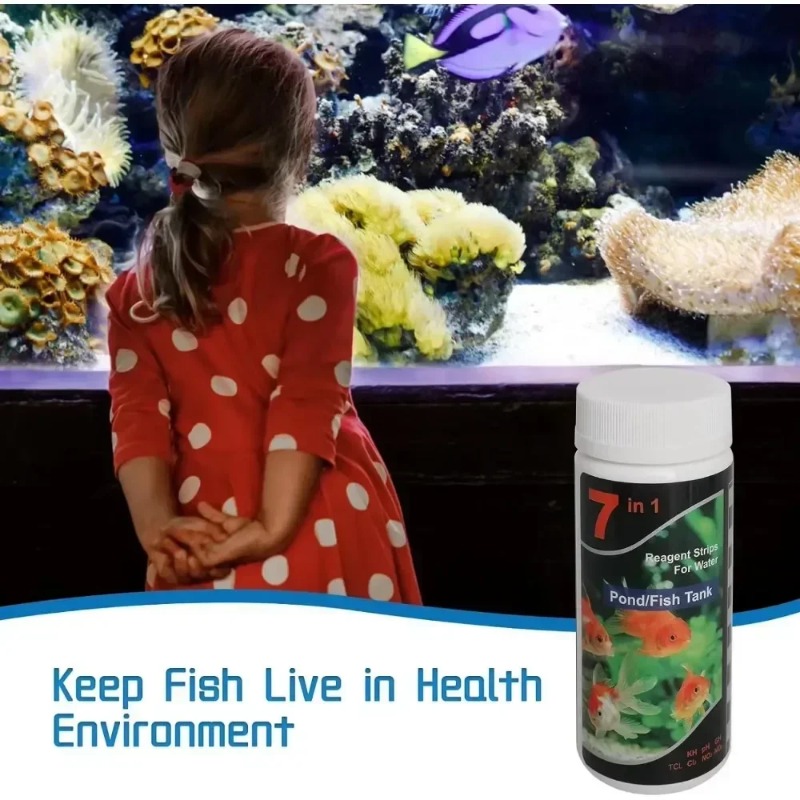 Aquarium teststrips zoetwater  - Aquarium Test Kit recensie en prijs