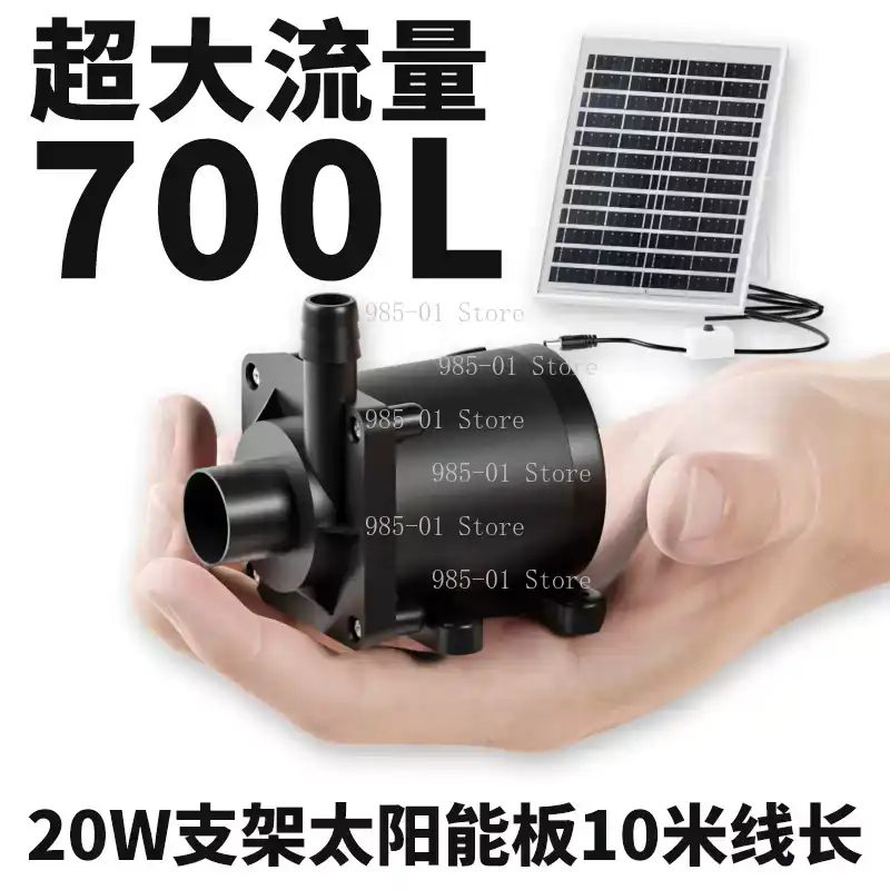 20W Solar Waterpomp Circuleren - Aquarium Fish Care recensie en prijs