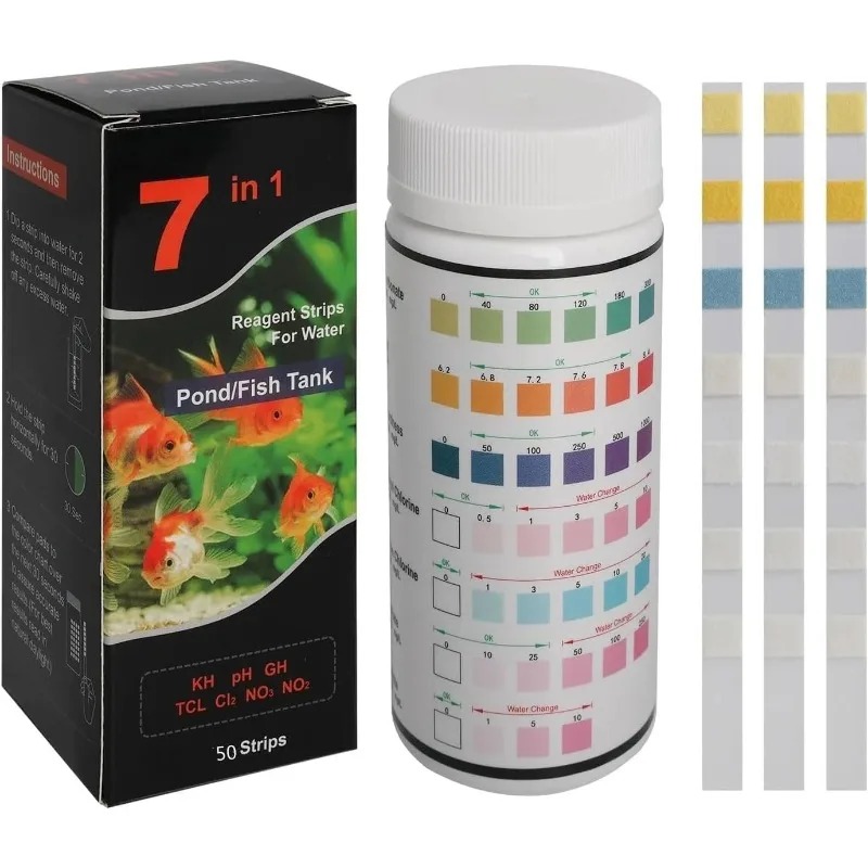 Aquariumteststrips Testkit voo - Aquarium Test Kit recensie en prijs