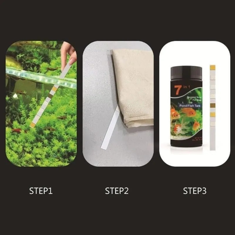 Aquariumteststrips Testkit voo - Aquarium Test Kit recensie en prijs