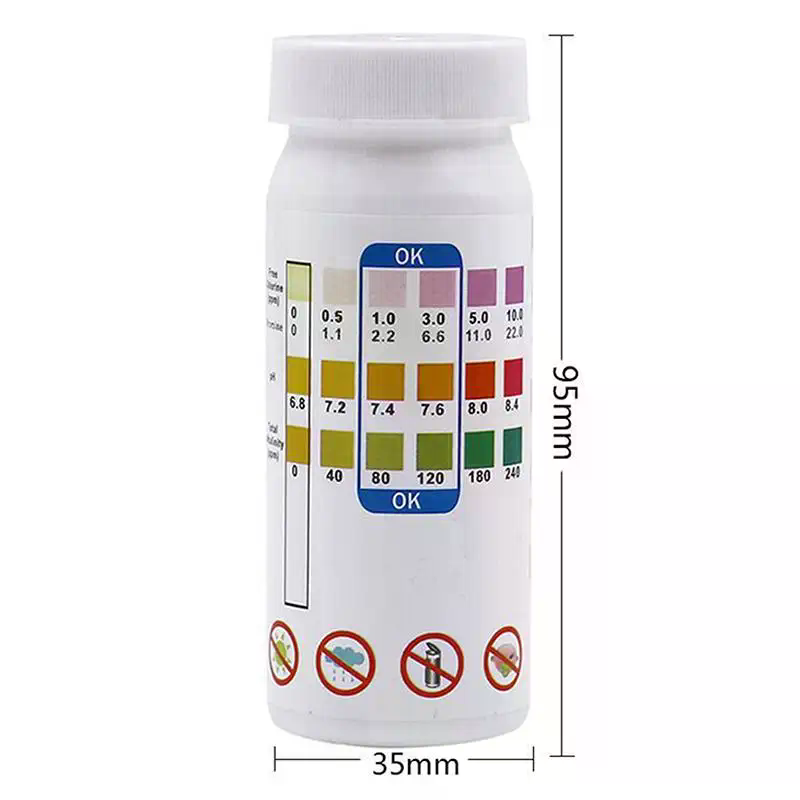 Aquarium Water Teststrips 8 in - Aquarium Test Kit recensie en prijs
