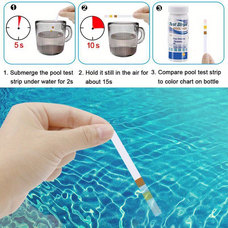 Chloor PH-teststrips SPA Zwemb - Aquarium Test Kit recensie en prijs