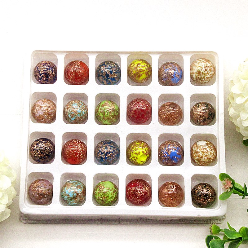 Glazen knikkers 16mm, kleurrij - Aquarium Fish Game recensie en prijs