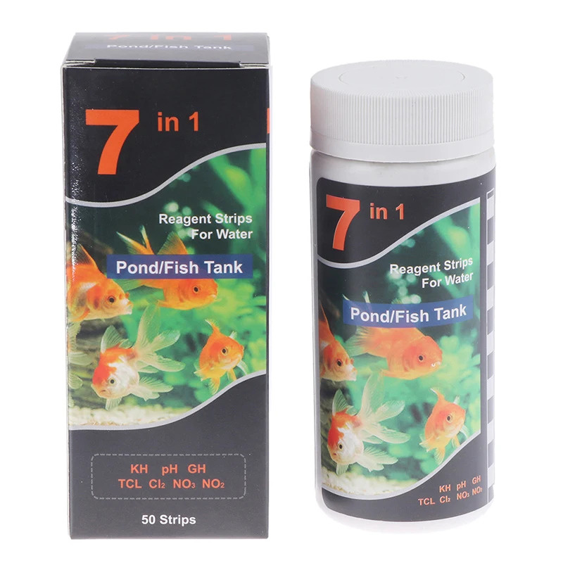 7-in-1 PH-teststrip, testkit v - Aquarium Test Kit recensie en prijs
