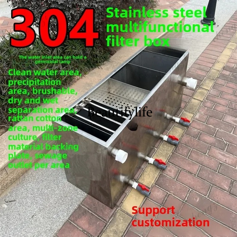 A81 roestvrijstalen multifunct - Fish Tank Filter recensie en prijs