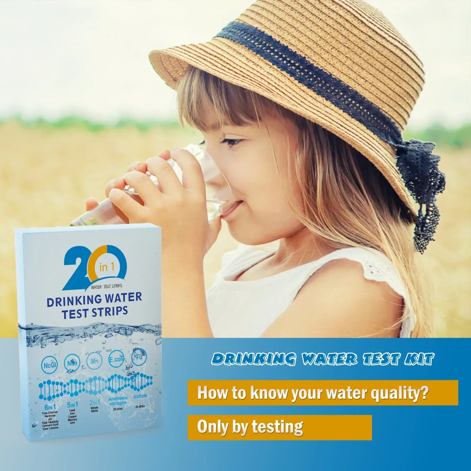 YAGO 20-in-1 Waterteststrips D - Aquarium Test Kit recensie en prijs
