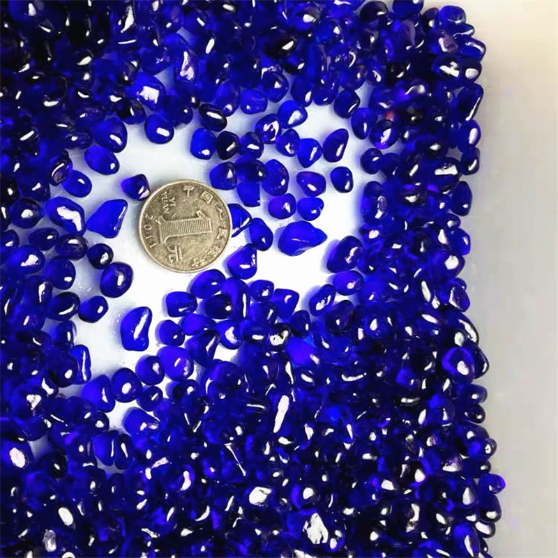 1000g blauw glas grind gekleur - Aquarium Fish Colour recensie en prijs