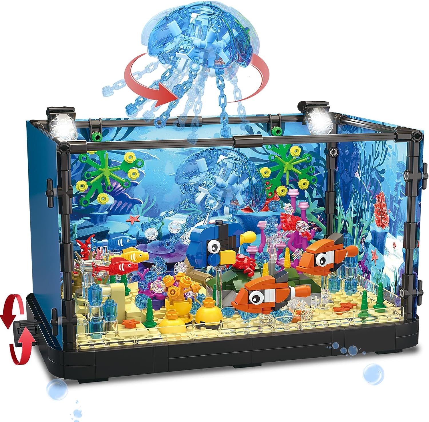 MOC Ocean Fish Tank Aquarium B - Aquarium Fish Game recensie en prijs