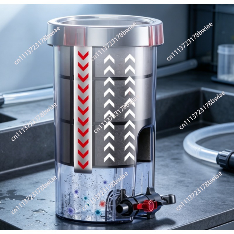 Aquarium Pre Filter Barrel Sti - Fish Tank Filter recensie en prijs