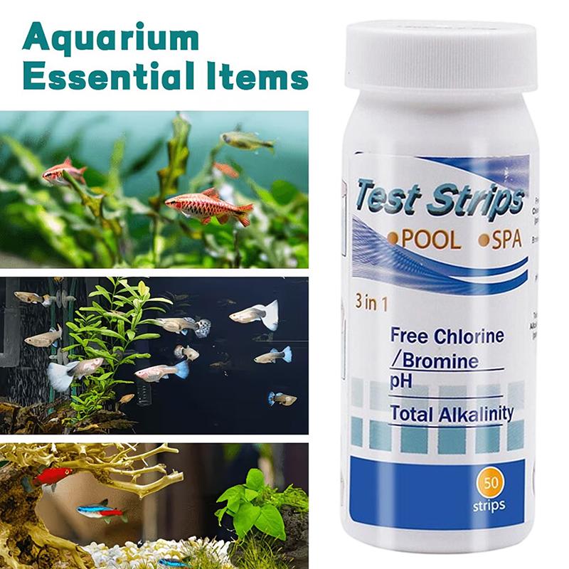 Aquariumwaterteststrips 9 in 1 - Aquarium Test Kit recensie en prijs
