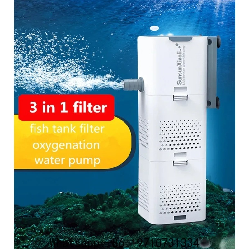 SUNSUN 3-in-1 filter voor aqua - Fish Tank Filter recensie en prijs