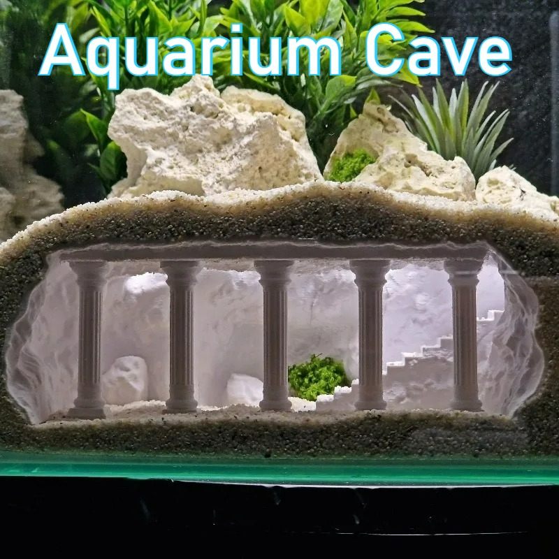 3D-geprinte visaquariumhol, ku - Aquarium Fish Games recensie en prijs