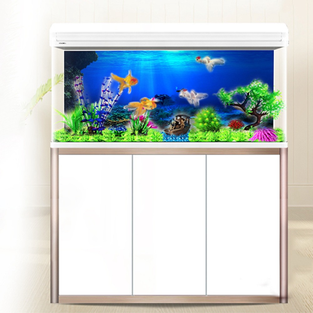 PVC Aquarium Achtergrond Poste - Aquarium Fish Poster recensie en prijs