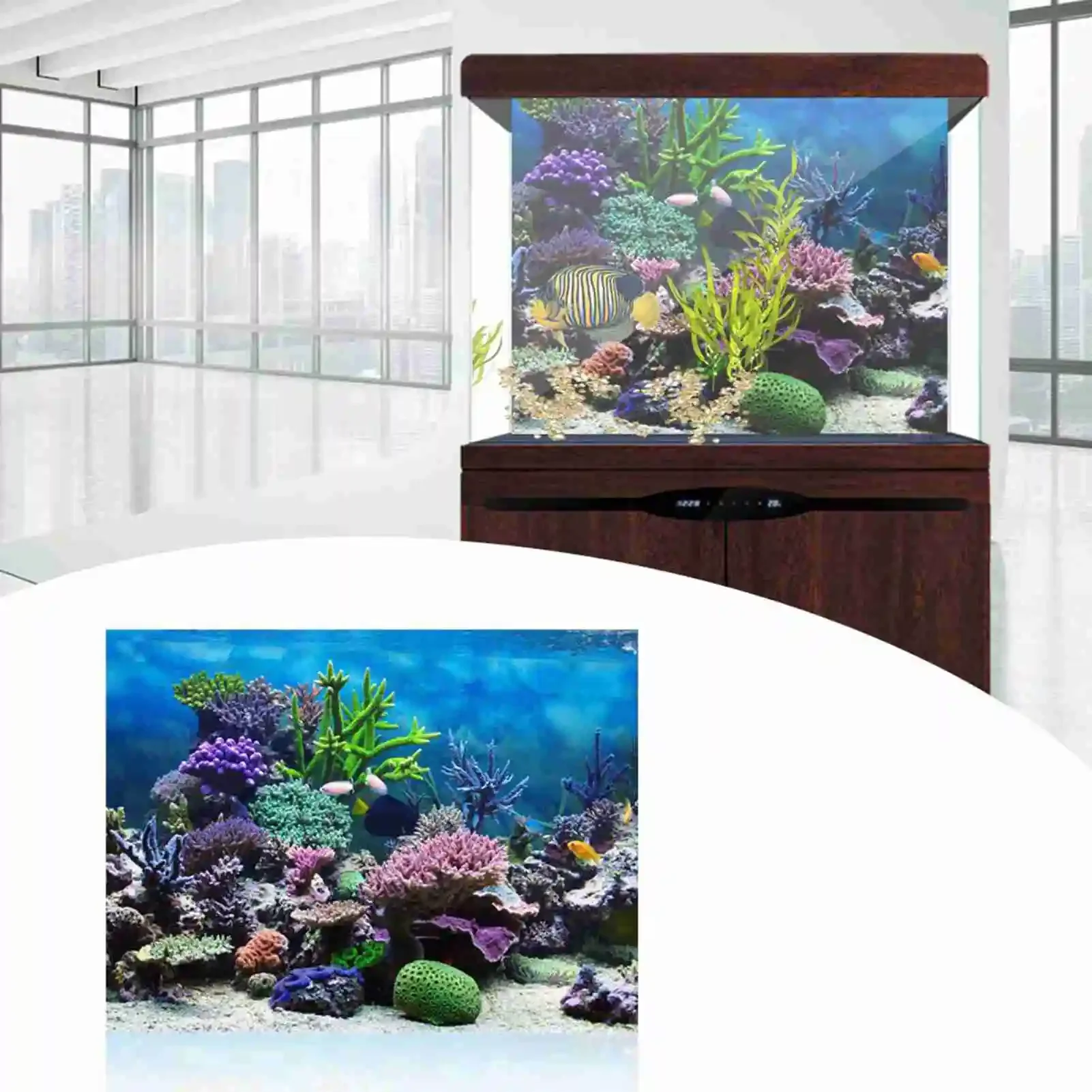 3d Aquarium Landschap Poster R - Aquarium Fish Poster recensie en prijs