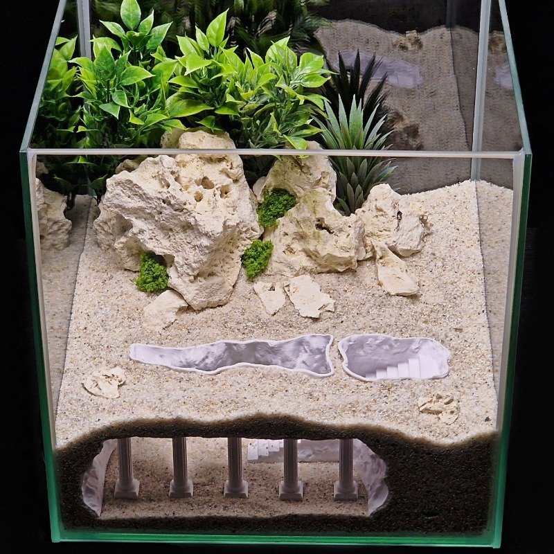 Aquascaping voor visvijvers, k - Aquarium Fish Games recensie en prijs
