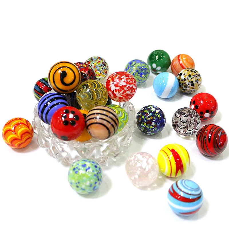 25mm Handgemaakte Glazen Knikk - Aquarium Fish Game recensie en prijs