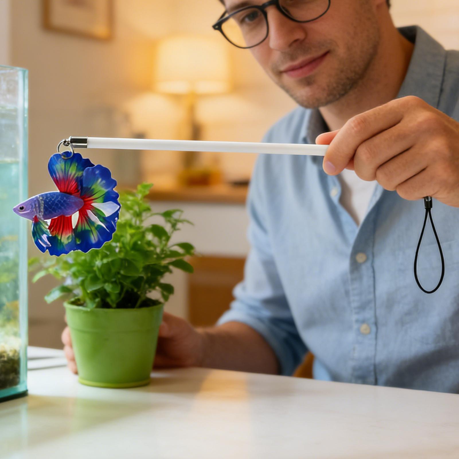 Vis Trainingsstok Realistisch  - Aquarium Fish Game recensie en prijs