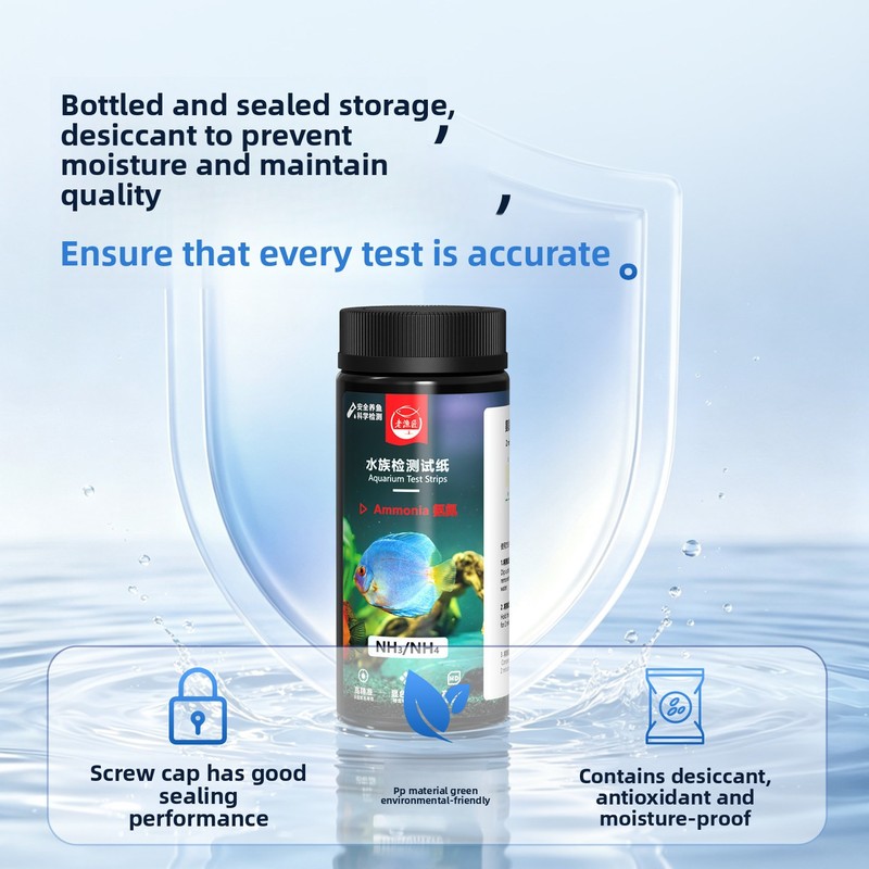 8-in-1 Aquarium Teststrips - S - Aquarium Test Kit recensie en prijs