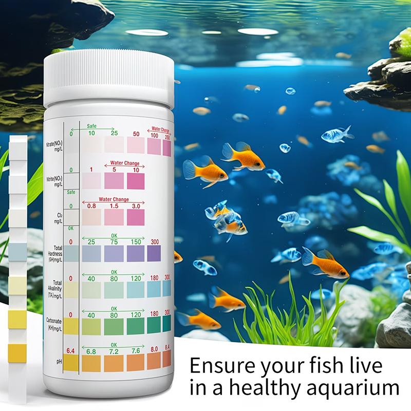 Teststrips voor warm aquariumw - Aquarium Test Kit recensie en prijs