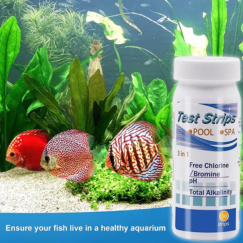 Teststrips voor warm aquariumw - Aquarium Test Kit recensie en prijs
